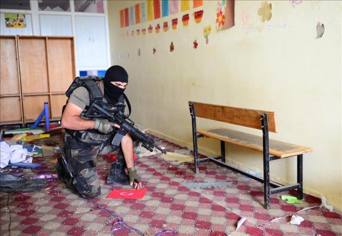 Diyarbakır'da PKK operasyonu sonrası Diyarbakır'da PKK operasyonu sonrası