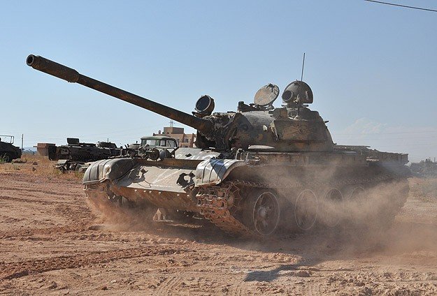 46. Alayın tankları ÖSO'nun elinde