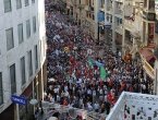 İstanbul Gazze için ayakta