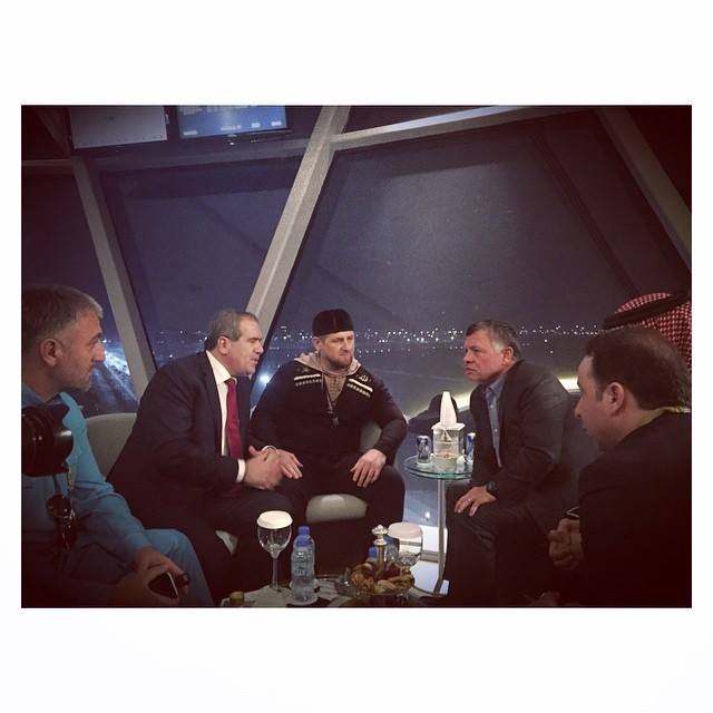 Araplara küfreden Kadirov'a Abu Dhabi'de sıcak karşılama