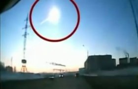 Rusya'ya meteor düştü