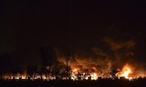 Çin'de büyük patlamadan kareler