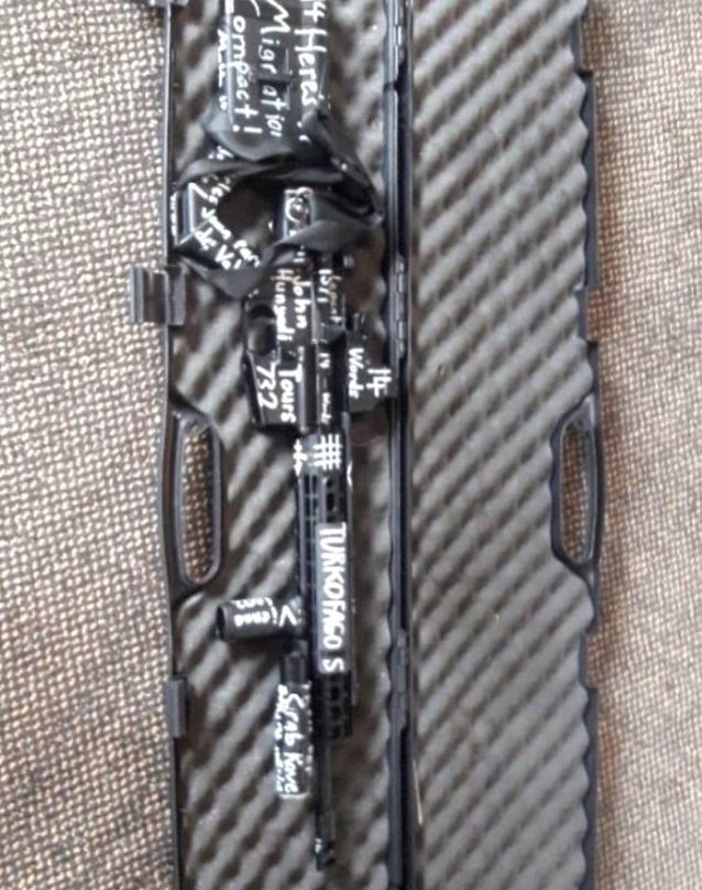 O teröristin silahında neler yazıyor?