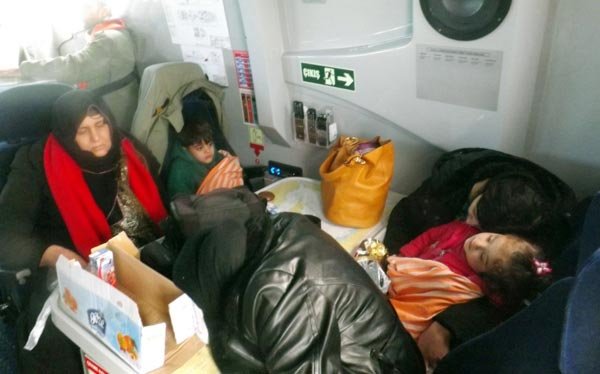 Yine göçmen, yine facia