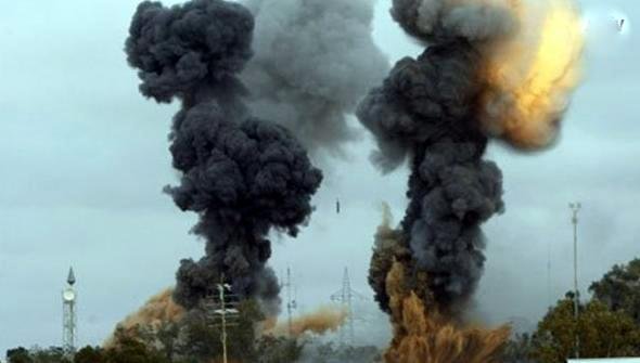 Bingazi'de roket düştü: 2 ölü, 7 yaralı