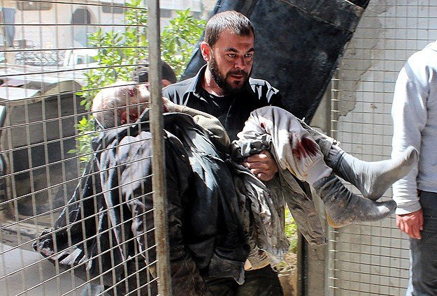 Esed rejimi Arbin'i bombaladı