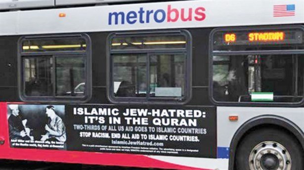 Yahudi lobisinden islam karşıtı reklam
