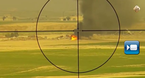 PKK aracı IŞİD tarafından hedef alındı