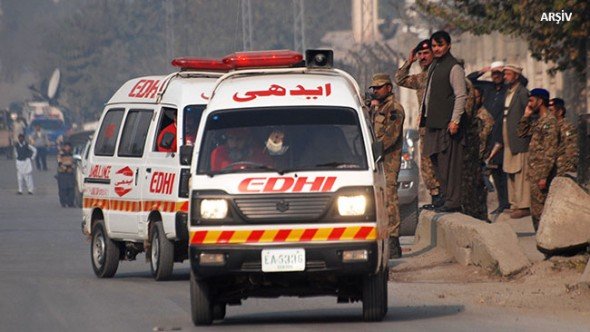 Mısır'da bir eve roket düştü