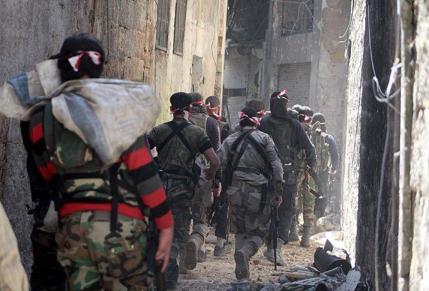 Karmid karargahı direnişçilerin elinde