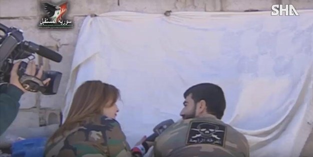 Esed rejimi canlı yayında ateşe tutuldu