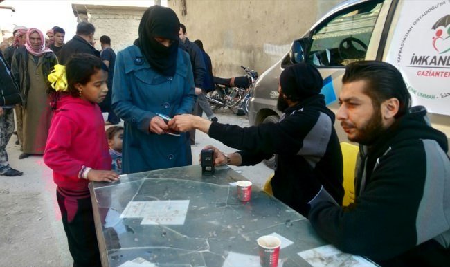 İMKANDER Halep'e 129 tır yardım ulaştırdı