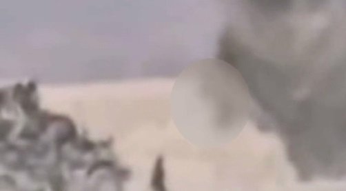 Canlı yayında havaya uçtu