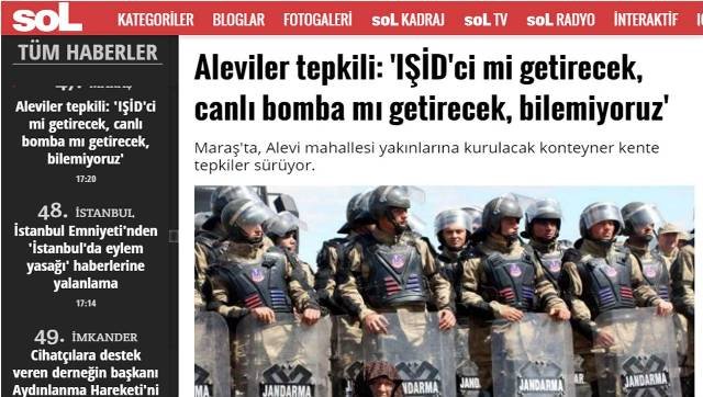 Sol örgütler mezhep kışkırtıcılığı yapıyor