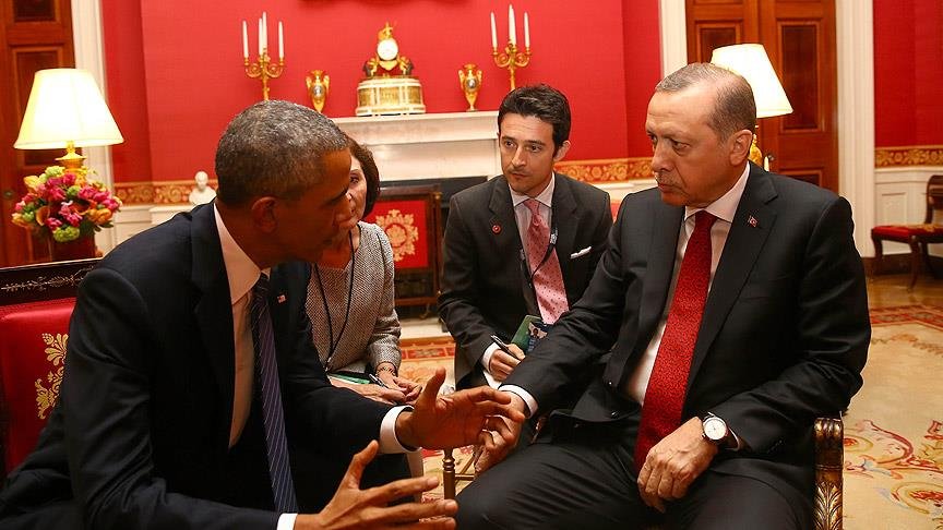 Erdoğan Obama ile görüştü