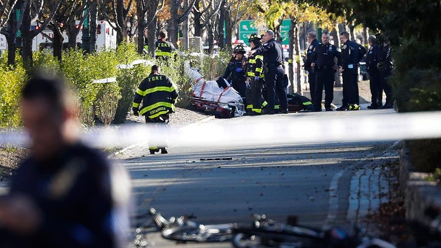 New York'ta saldırı: 8 ölü 12 yaralı