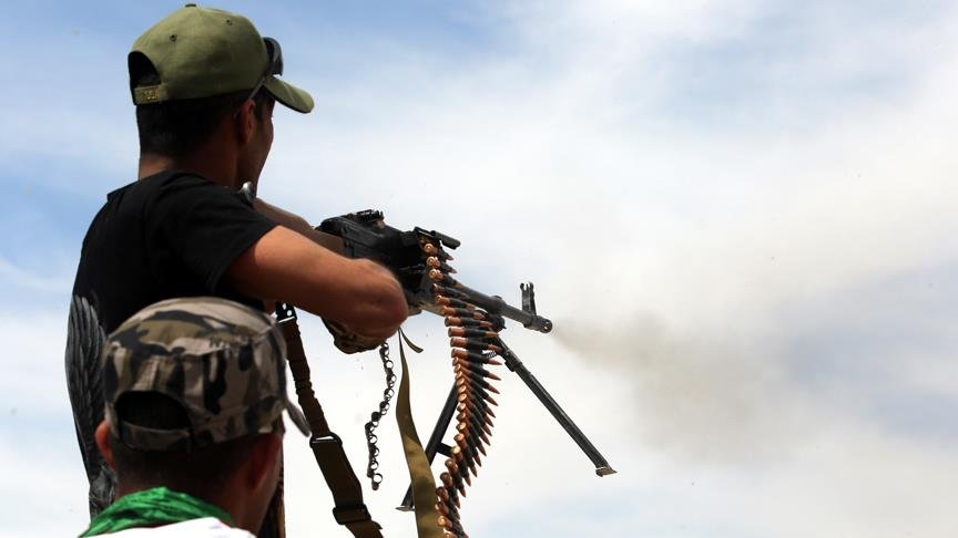 Haşdi Şabi Suriye'de DAİŞ'i vurdu