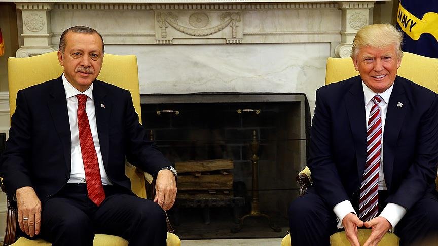 Erdoğan ile Trump Suriye'yi görüştü