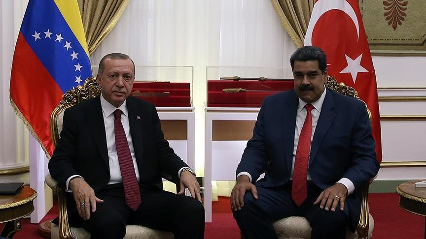 Erdoğan'dan Maduro'ya destek