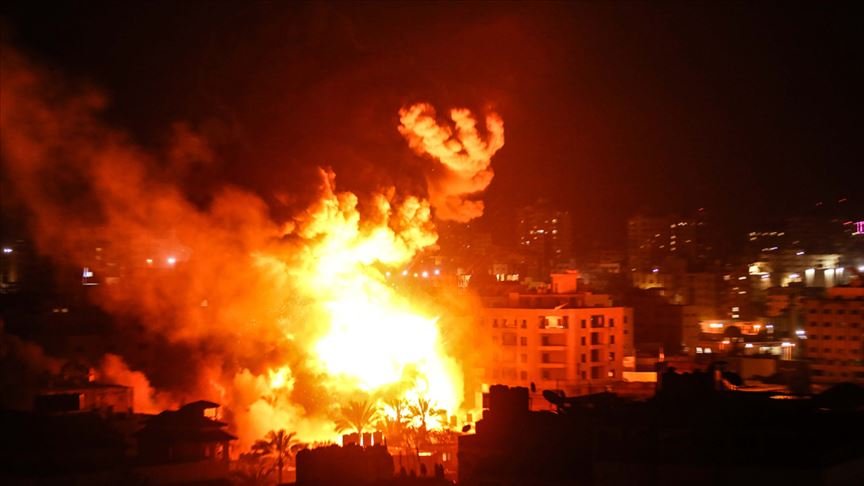 İsrail'den Gazze'ye saldırı