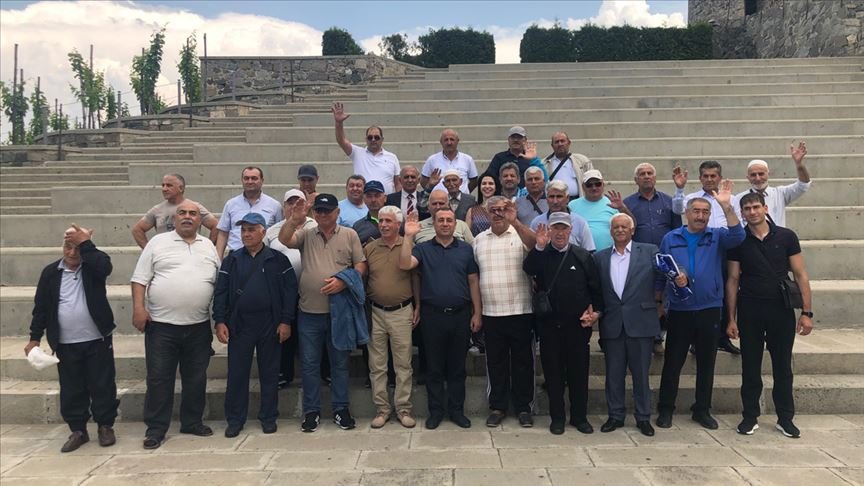 75 yıl aradan sonra ana vatanlarındalar