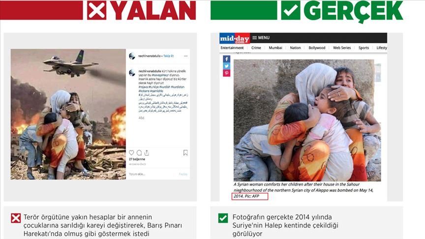 Terör örgütü manipülasyona hız verdi