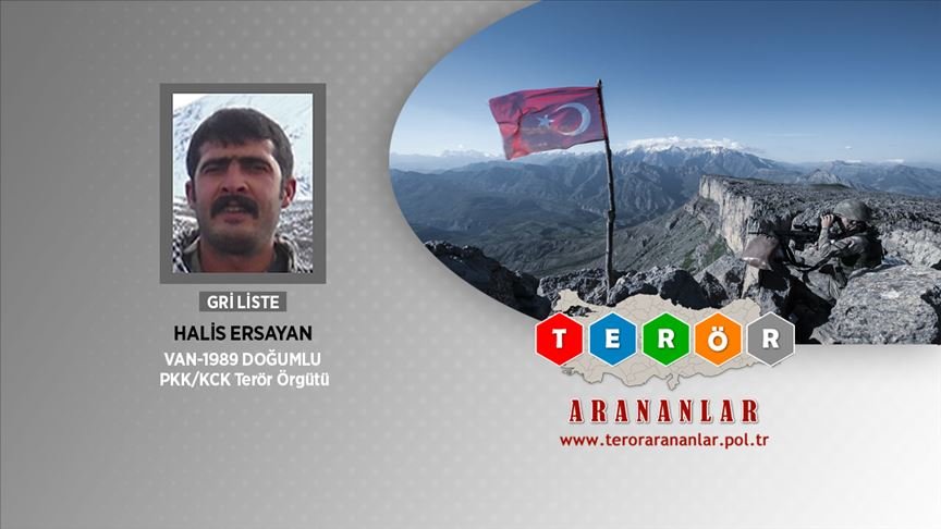 Gri kategoride aranan terörist öldürüldü