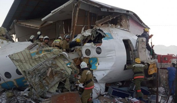 Kazakistan'a taziye mesajı