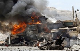 Irak Tanklar ve bombalar