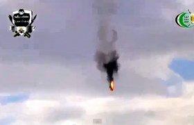 Uçak böyle düştü