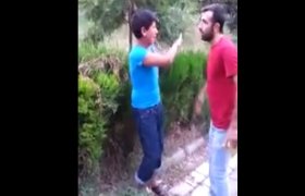 Türkiye'de Esedçidan Çocuğa Dayak